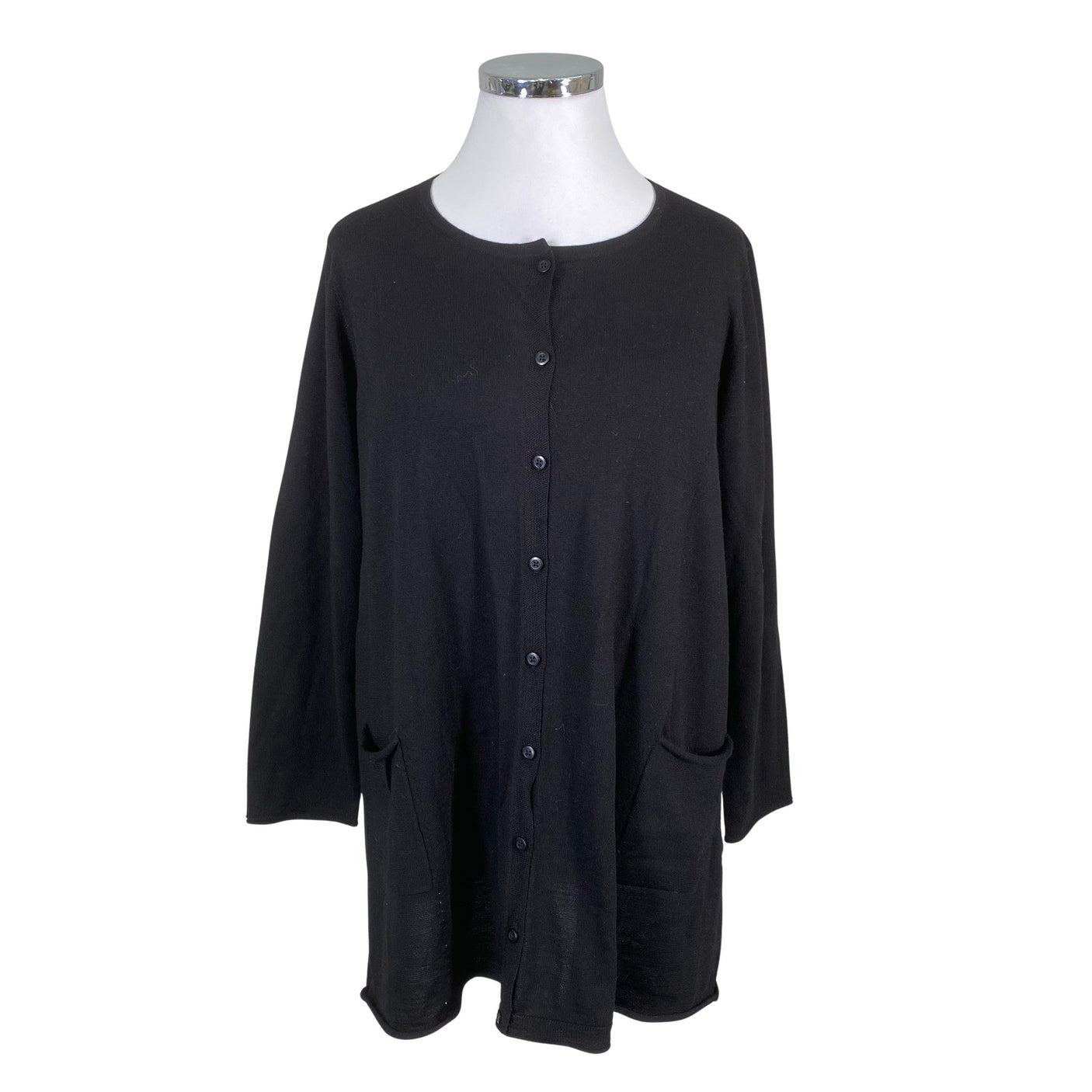 Unisex Gudrun Sjöden - Kardigan, suurus 48 - Must (1)