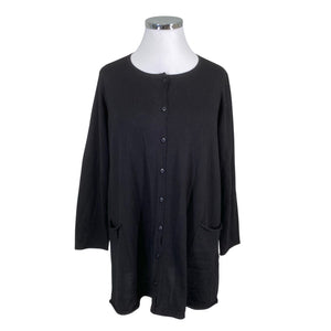 Unisex Gudrun Sjöden - Kardigan, suurus 48 - Must (1)