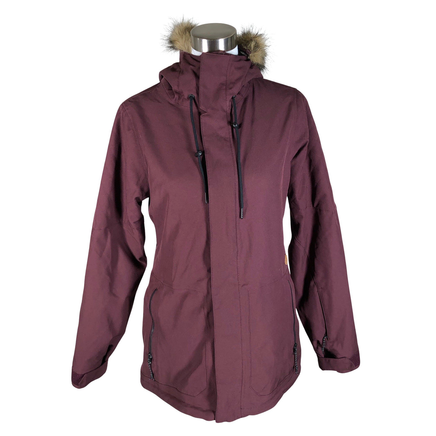 Unisex Volcom - Talvejope, suurus 38 - Veinipunane (1)
