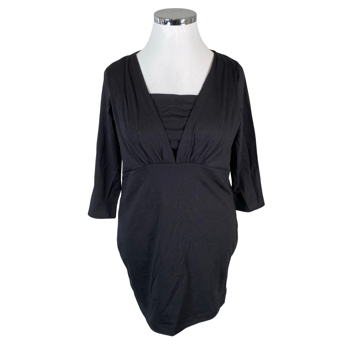 Unisex NOSH - Trikotaažist tuunika, suurus 42 - Must (1)