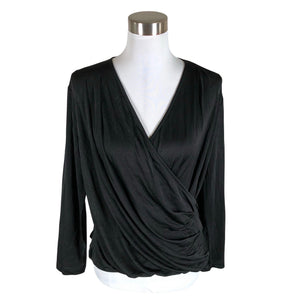 Unisex Voglia - Trikotaažist pluus, suurus 40 - Must (1)