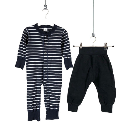 Unisex Polarn O. Pyret - Pükskostüüm, suurus 80 - 86 - Sinine ()