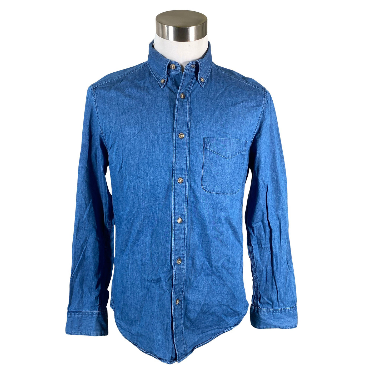 Unisex East West - Teksasärk, suurus M - Sinine (1)