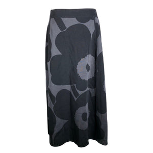 Unisex Marimekko - Kootud seelik, suurus 40 - Must (2)