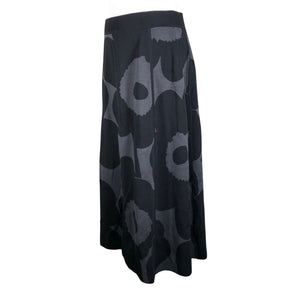 Unisex Marimekko - Kootud seelik, suurus 40 - Must (3)