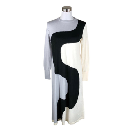 Unisex Uniqlo - Kootud kleit, suurus 36 - Looduslik valge ()