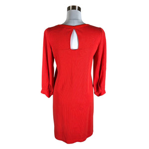 Unisex Massimo Dutti - Trikotaažist kleit, suurus 38 - Punane (2)