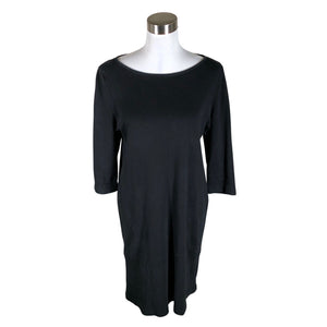 Unisex Melli - Trikotaažist kleit, suurus 38 - Must (1)