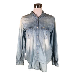 Unisex Lee - Teksasärk, suurus 38 - Helesinine (1)