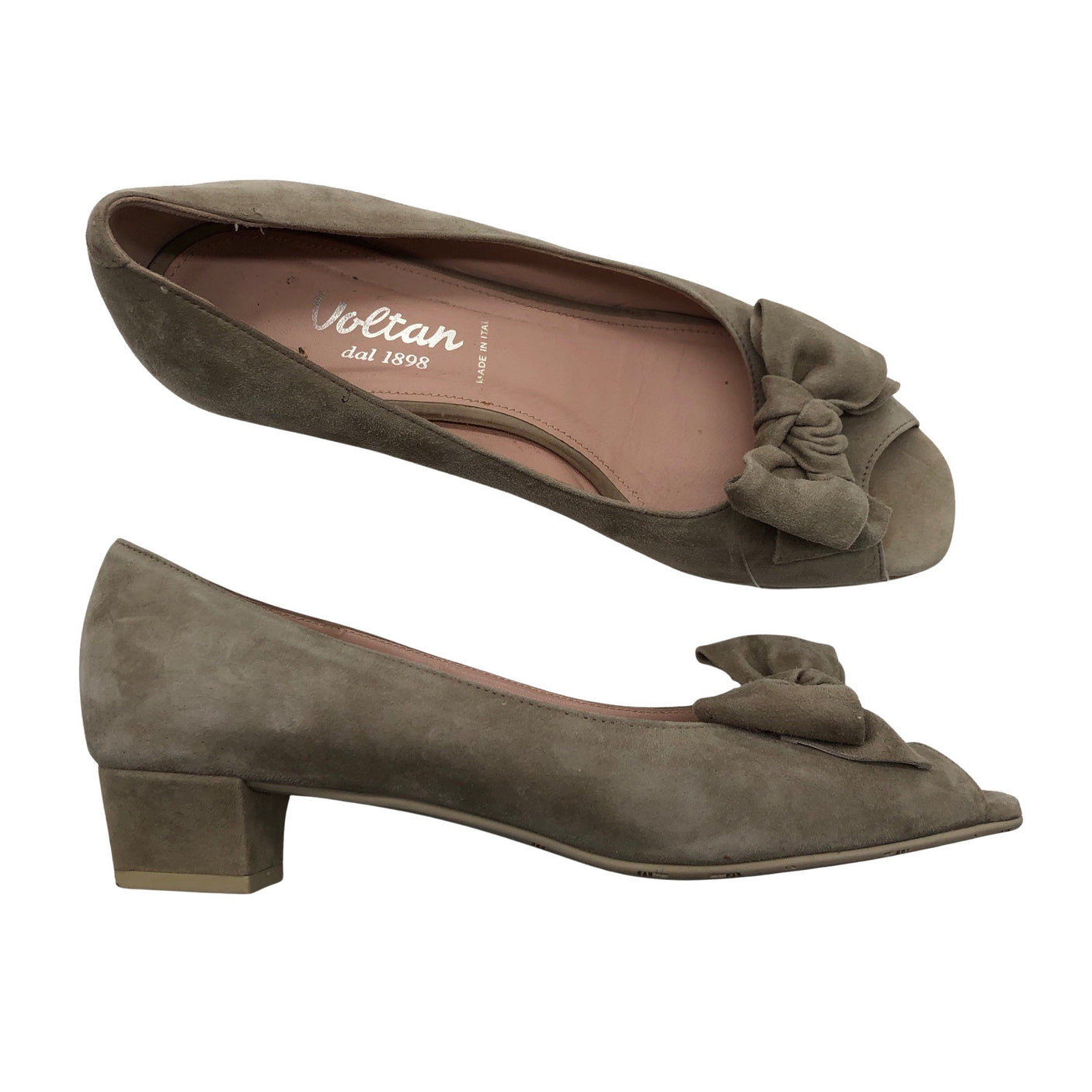 Unisex Voltan - Lahtise ninaga kontsakingad, suurus 39 - Pruun (1)