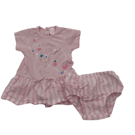 Unisex Tuc Tuc - Trikotaažist kleit, suurus 50 - 56 - Heleroosa ()