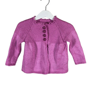 Unisex Handmade - Kardigan, suurus 80 - 86 - Roosa (1)