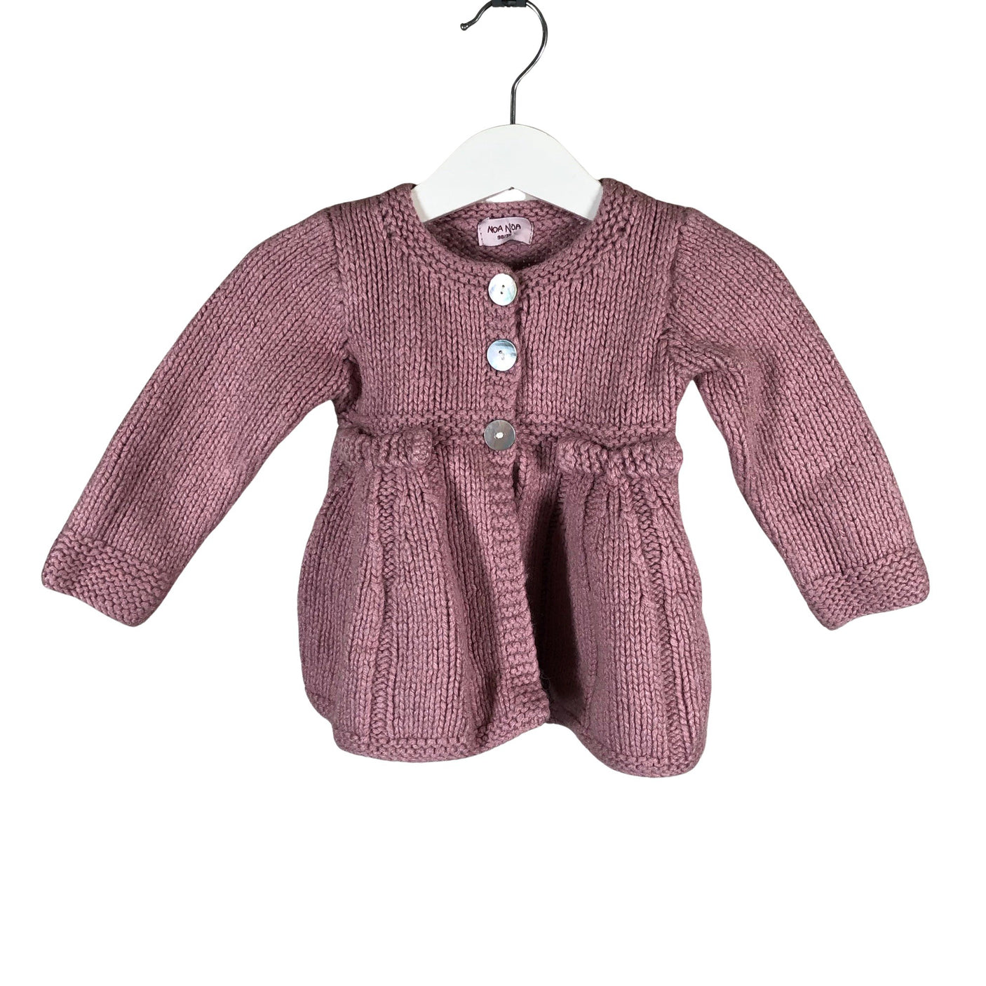 Unisex Noa Noa - Kardigan, suurus 92 - 98 - Heleroosa (1)