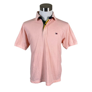 Unisex Tommy Hilfiger - Polosärk, suurus L - Heleroosa (1)