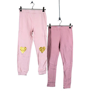 Unisex Bogi - Dressikangast püksid, suurus 128 - 134 - Heleroosa (1)