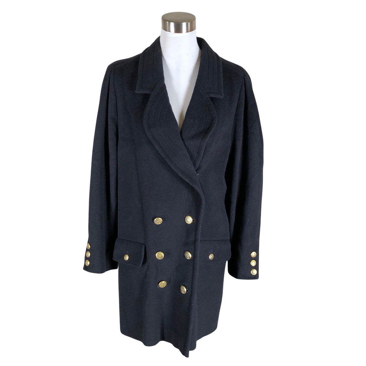 Unisex Mansfield - Villane mantel, suurus 38 - Sinine (1)