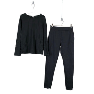 Unisex Lindex - Trikotaažist pluus, suurus 134 - 140 - Must (1)