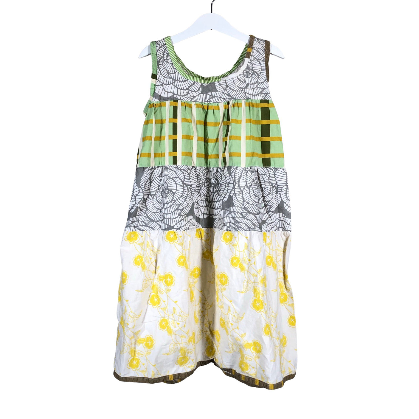 Unisex Handmade - Mitteveniv kleit, suurus 122 - 128 - Valge (1)