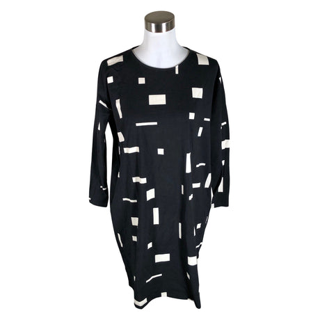 Unisex Mainio - Trikotaažist kleit, suurus 38 - Must ()