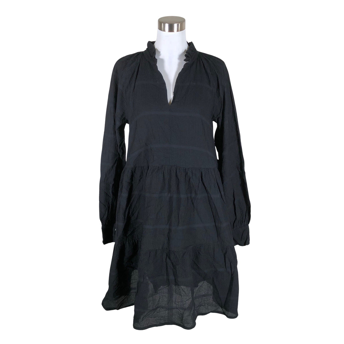 Unisex Gauhar - Mitteveniv kleit, suurus 38 - Must (1)