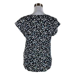 Unisex b.Young - Lühikeste käistega pluus, suurus 36 - Must (2)