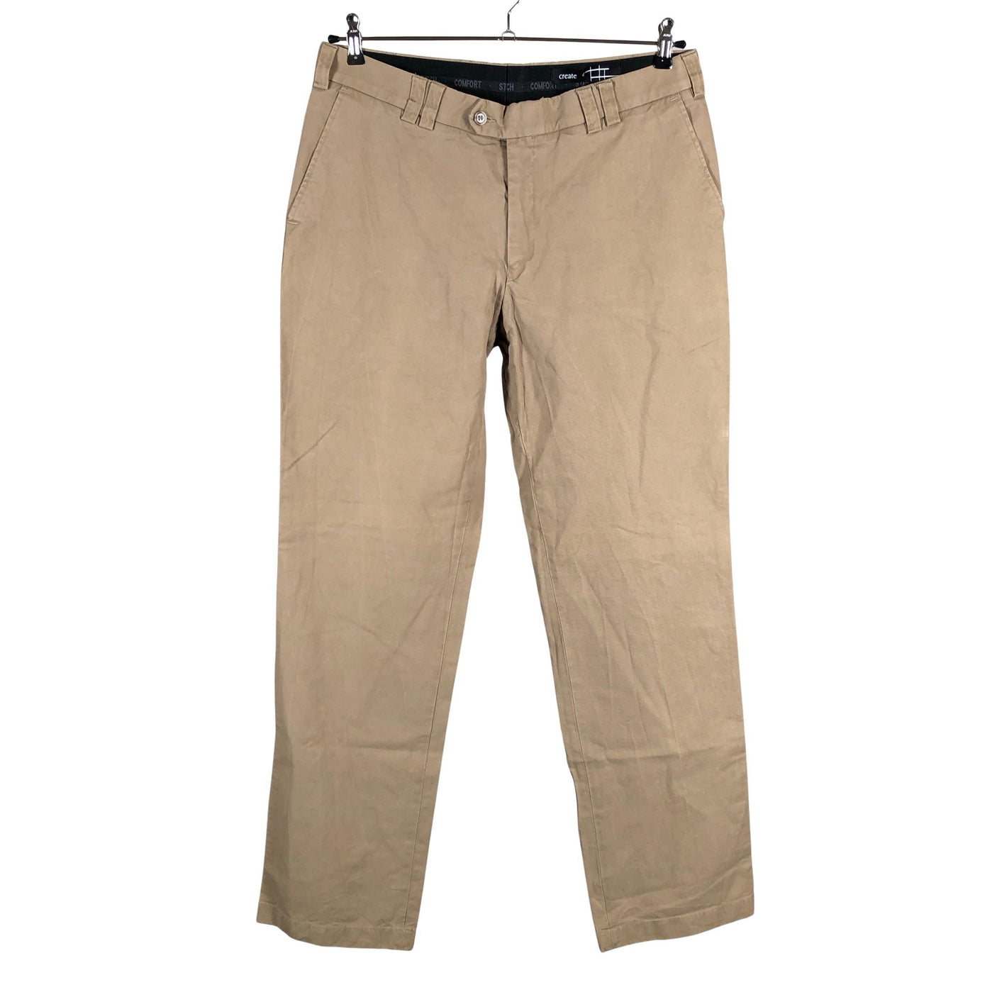 Unisex Create - Chino-püksid, suurus L - Pruun (1)