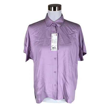 Unisex Uniqlo - Lühikeste käistega pluus, suurus 36 - Lilla ()