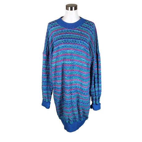 Unisex Hurmås - Kootud kleit, suurus 40 - Sinine ()