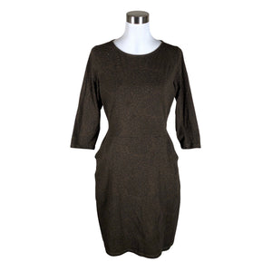Unisex me&i - Trikotaažist kleit, suurus 38 - Pruun (1)