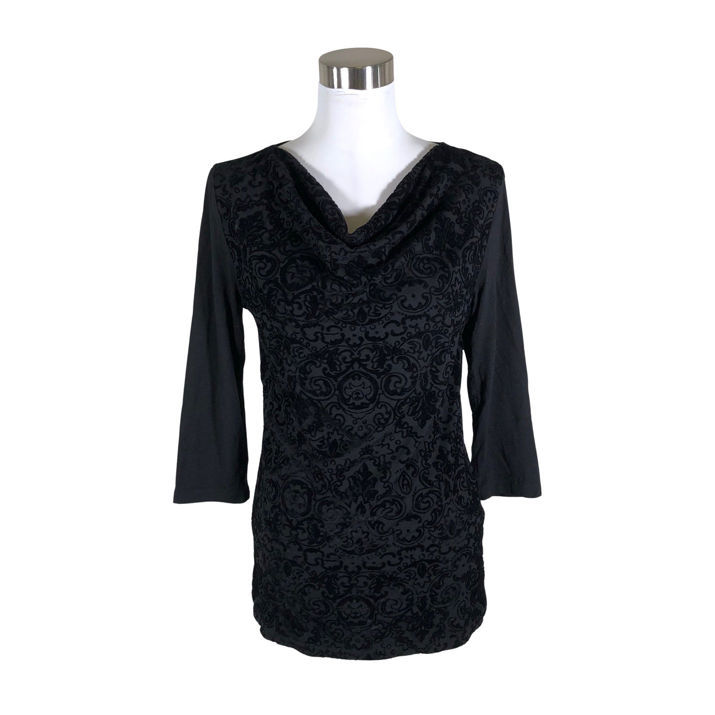 Unisex Your Face - Trikotaažist tuunika, suurus 38 - Must (1)