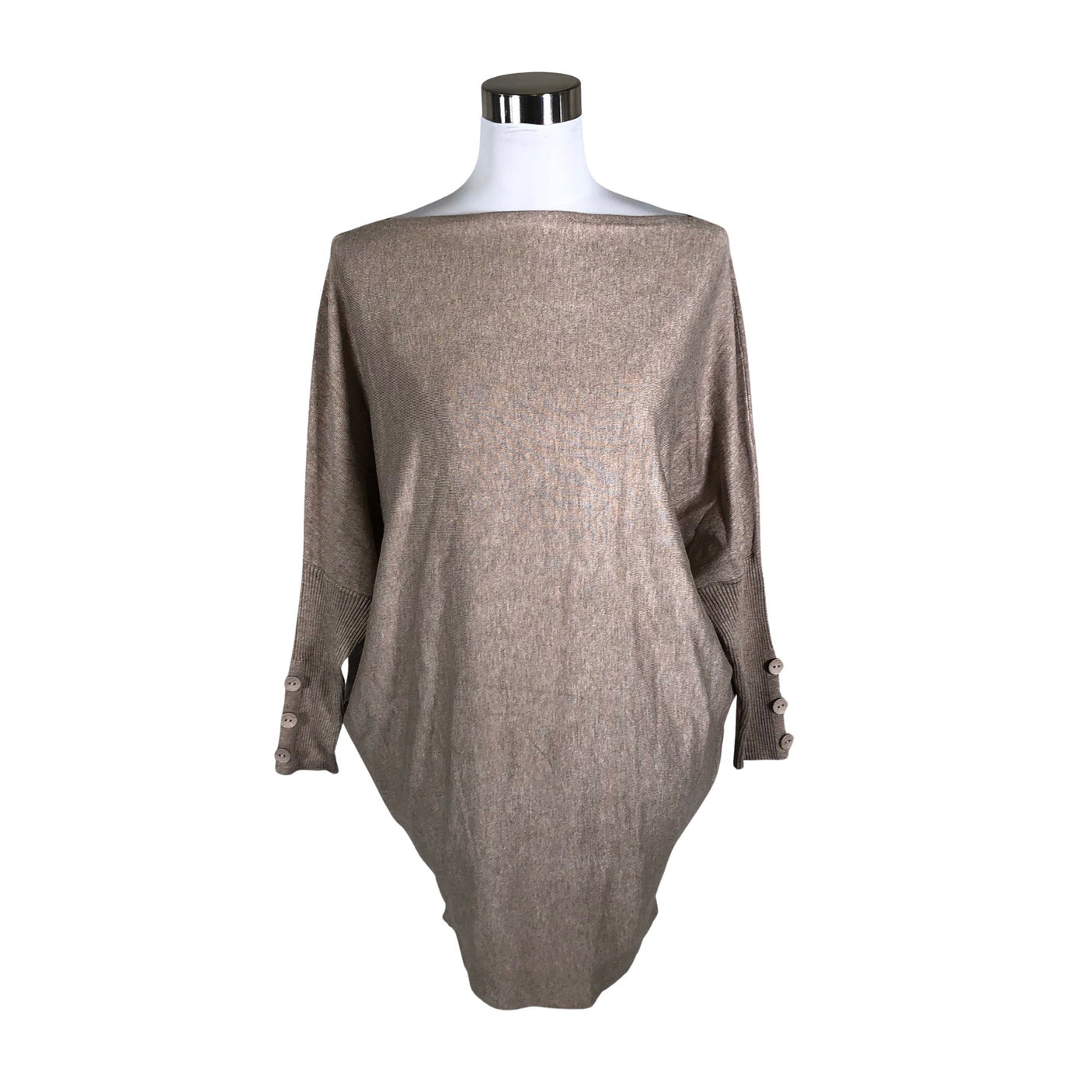 Unisex Free Quent - Kootud tuunika, suurus 38 - Beige (1)