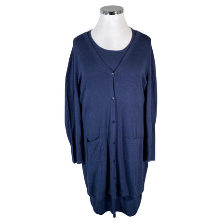 Unisex Peter Hahn - Kootud kleit, suurus 48 - Sinine ()