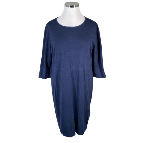 Unisex Peter Hahn - Kootud kleit, suurus 48 - Sinine (2)