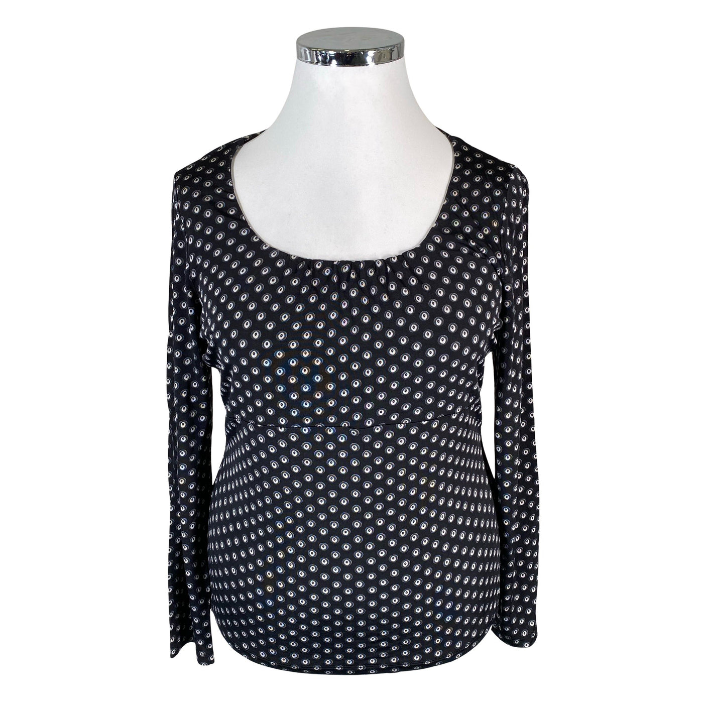 Unisex Ril's - Trikotaažist pluus, suurus 42 - Must (1)