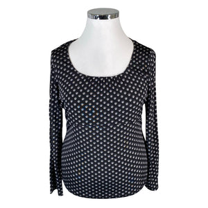Unisex Ril's - Trikotaažist pluus, suurus 42 - Must (1)