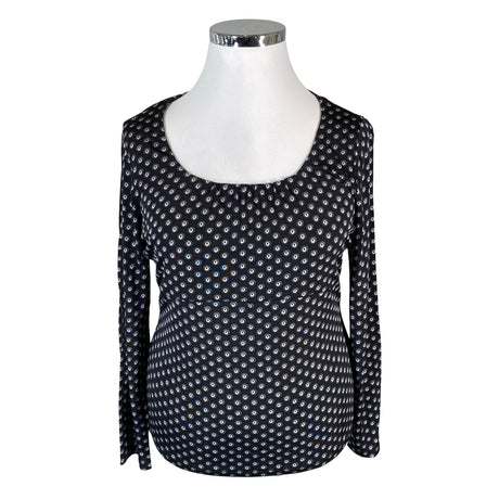 Unisex Ril's - Trikotaažist pluus, suurus 42 - Must ()