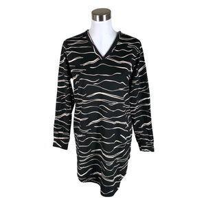 Unisex NOSH - Trikotaažist tuunika, suurus 38 - Must (1)