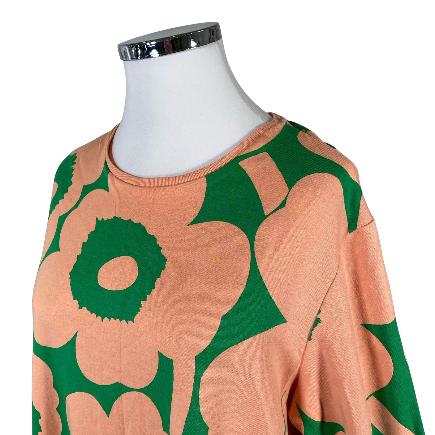 Unisex Marimekko - Trikotaažist kleit, suurus 42 - Roheline (3)