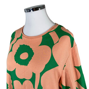 Unisex Marimekko - Trikotaažist kleit, suurus 42 - Roheline (3)