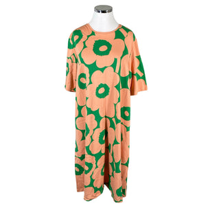 Unisex Marimekko - Trikotaažist kleit, suurus 42 - Roheline (1)
