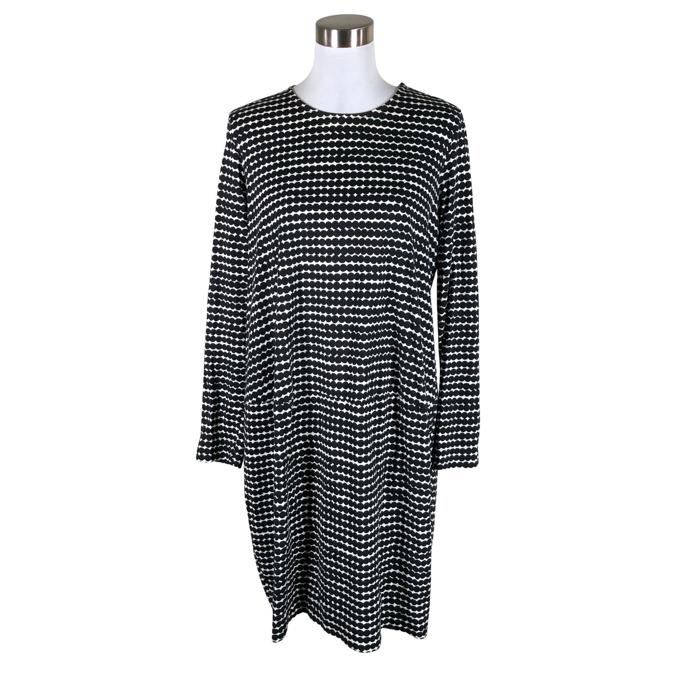 Unisex Marimekko - Trikotaažist kleit, suurus 40 - Must (1)