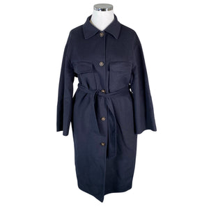 Unisex Marc O'Polo - Villane mantel, suurus 42 - Must (1)