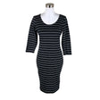 Unisex NOSH - Trikotaažist kleit, suurus 38 - Must ()