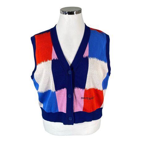Unisex Marimekko - Kootud vest, suurus 44 - Sinine ()
