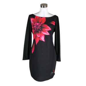 Unisex Desigual - Trikotaažist kleit, suurus 40 - Must (1)