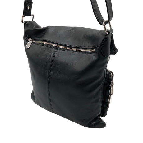 Unisex Depeche - Õlakott, suurus Midi - Must (2)