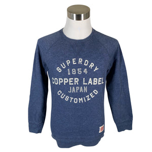 Unisex Superdry - Dressikangast pluus, suurus M - Sinine (1)