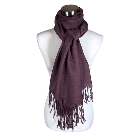 Unisex Pashmina - Õhuke sall, suurus Maxi - Lilla ()