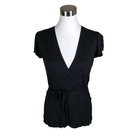 Unisex s.Oliver - Lühikeste käistega pluus, suurus 38 - Must ()