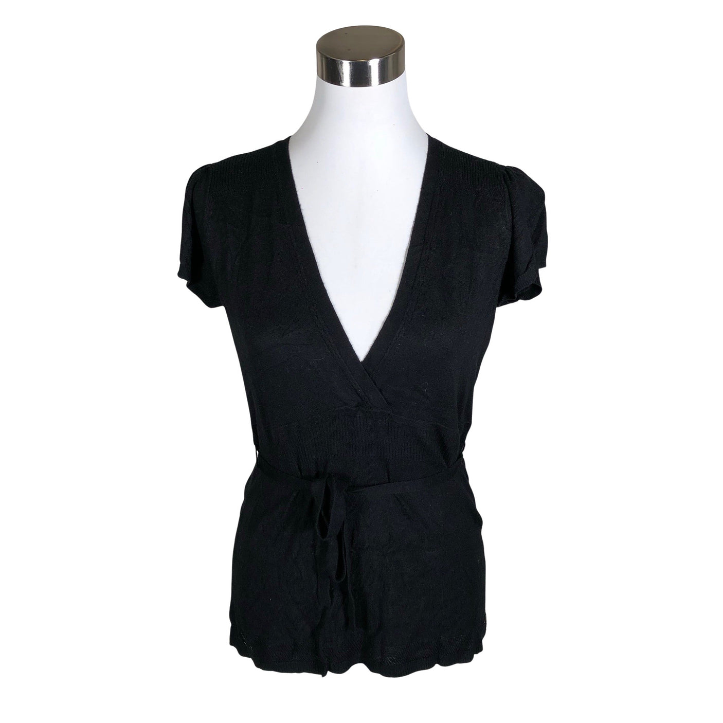 Unisex s.Oliver - Lühikeste käistega pluus, suurus 38 - Must (1)